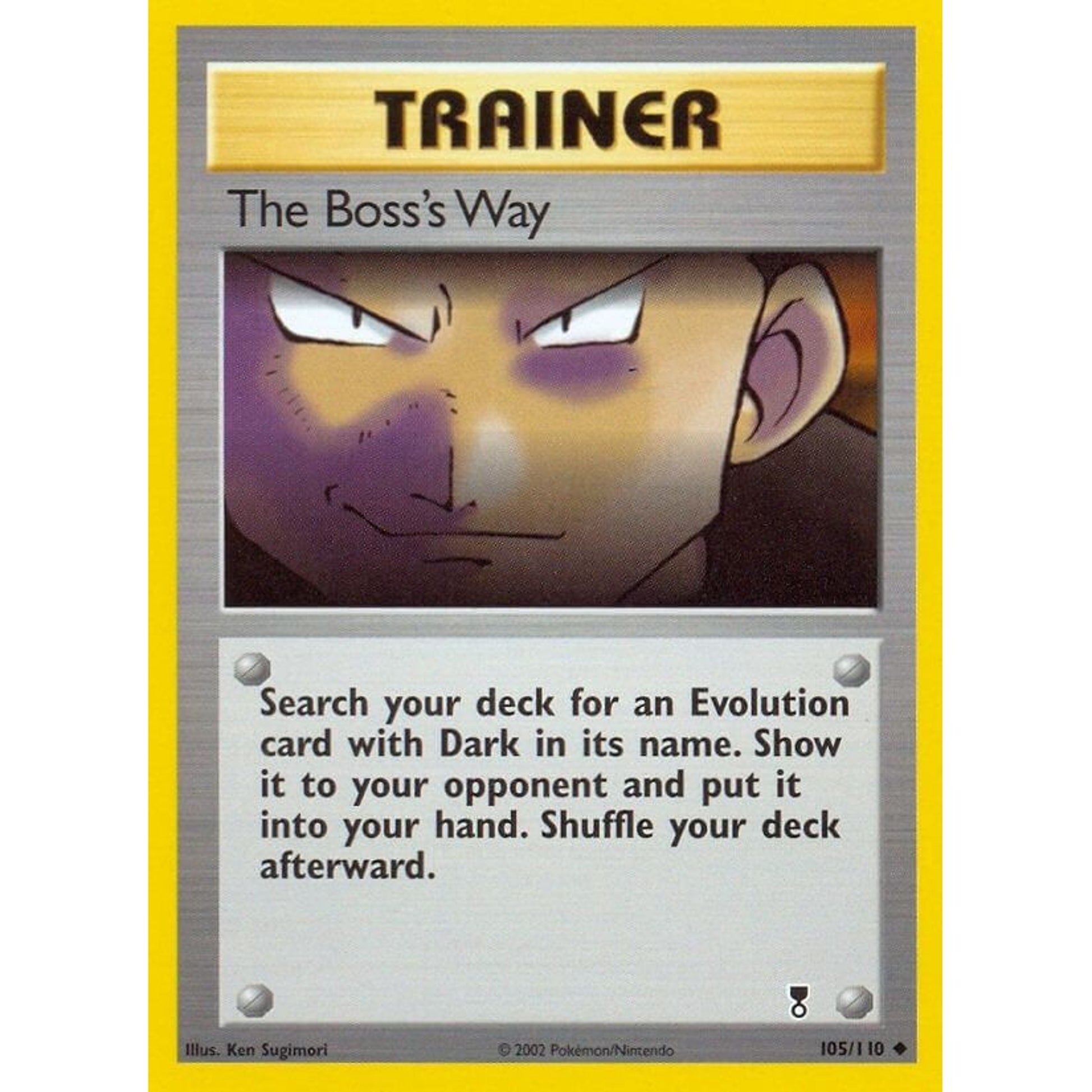Image for The Boss's Way (105/110) (LC) - Pokemon