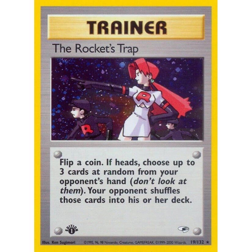 Image for The Rocket's Trap (019/132) (G1) - Pokemon
