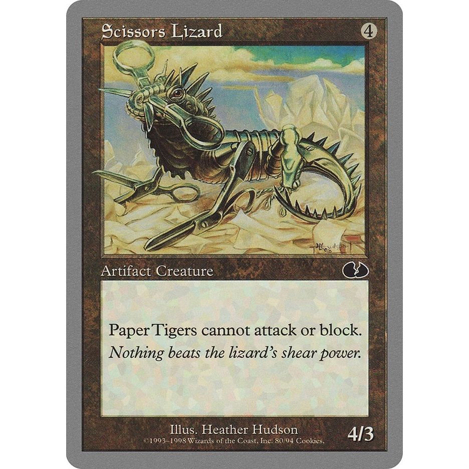 Image for Scissors Lizard (80) (UGL) - Magic: The Gathering