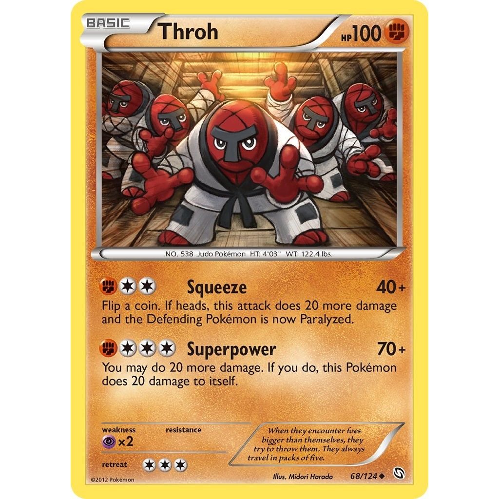 Image for Throh (68/124) (DRX) - Pokemon