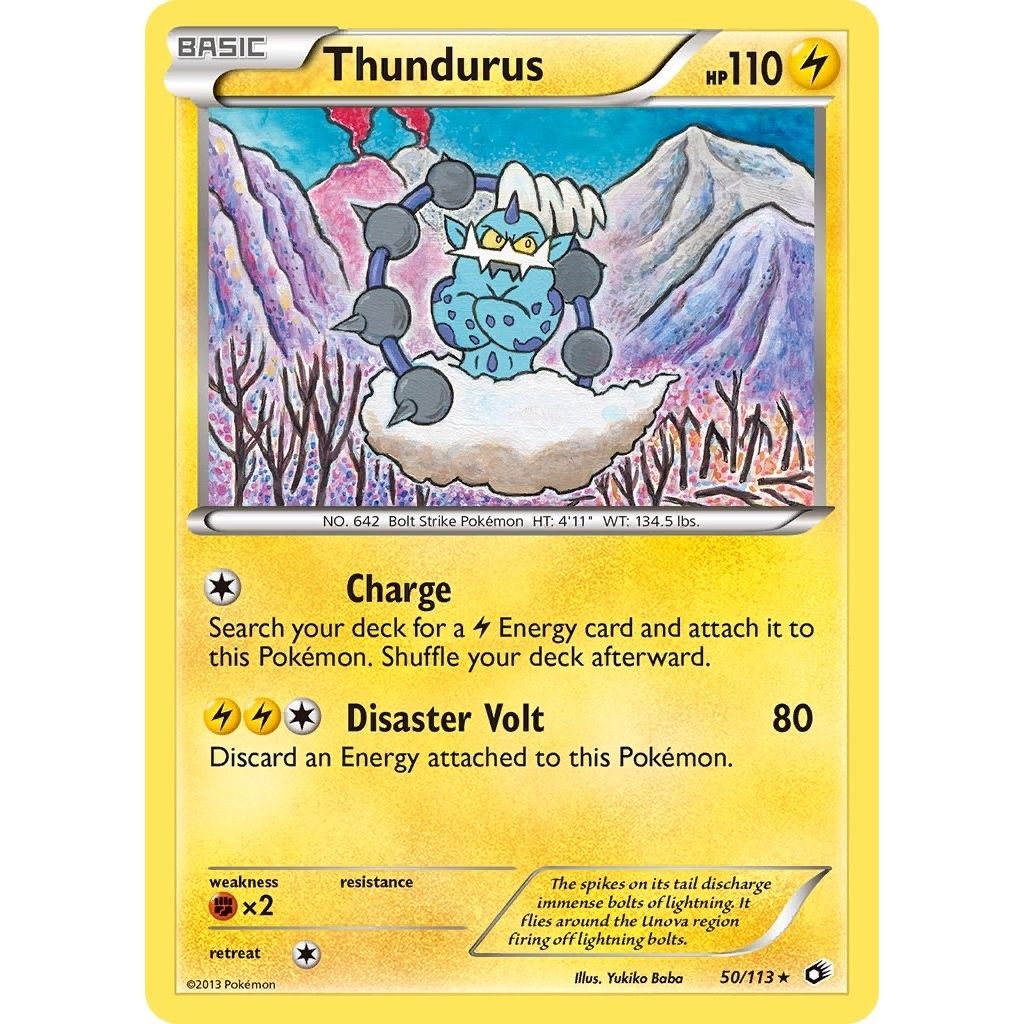 Image for Thundurus (50/113) (LTR) - Pokemon