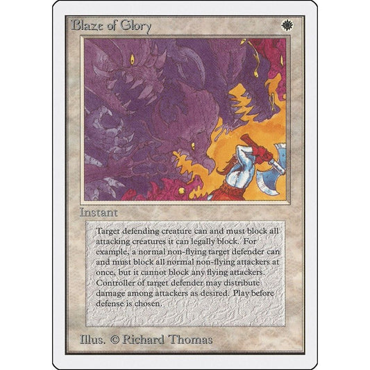 Image for Blaze of Glory (2ED) - Magic: The Gathering