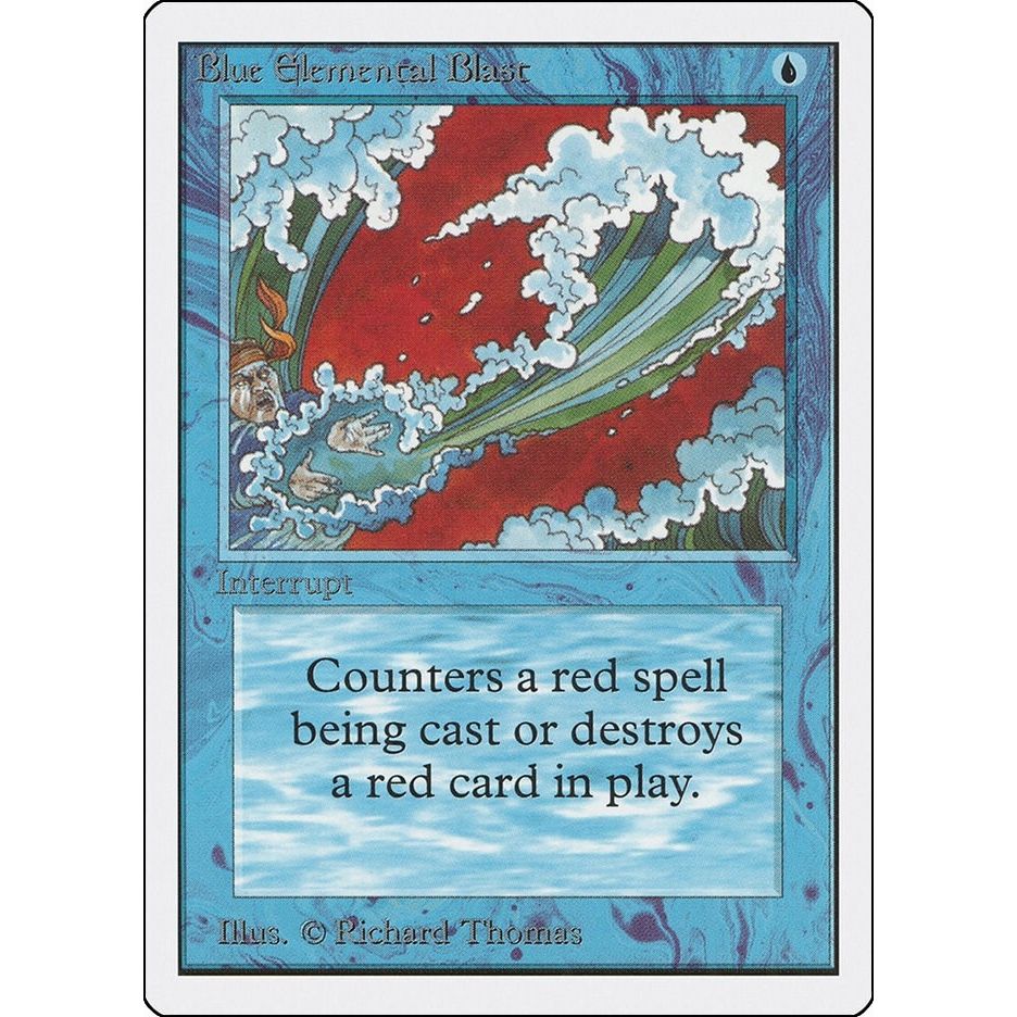 Image for Blue Elemental Blast (2ED) - Magic: The Gathering
