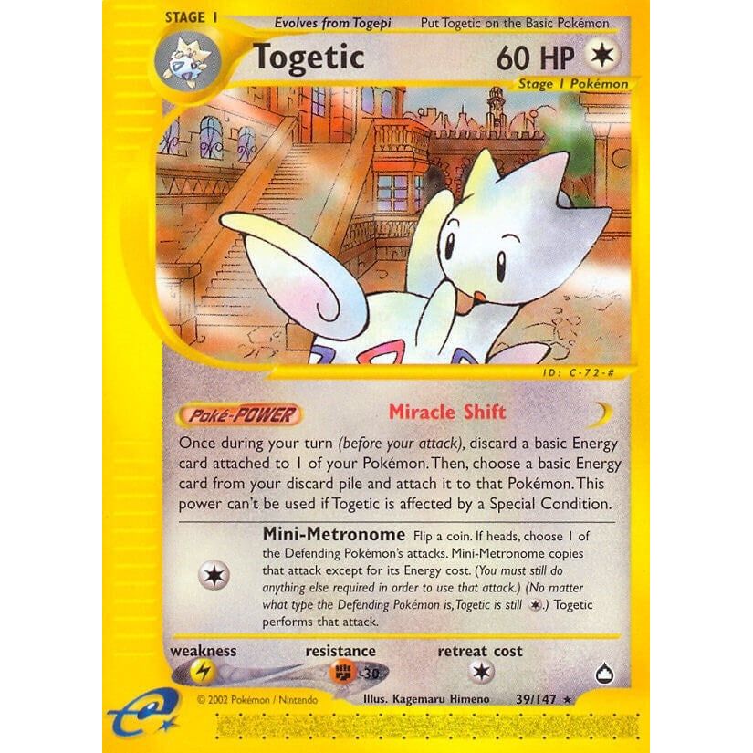 Image for Togetic (039/147) (AQ) - Pokemon