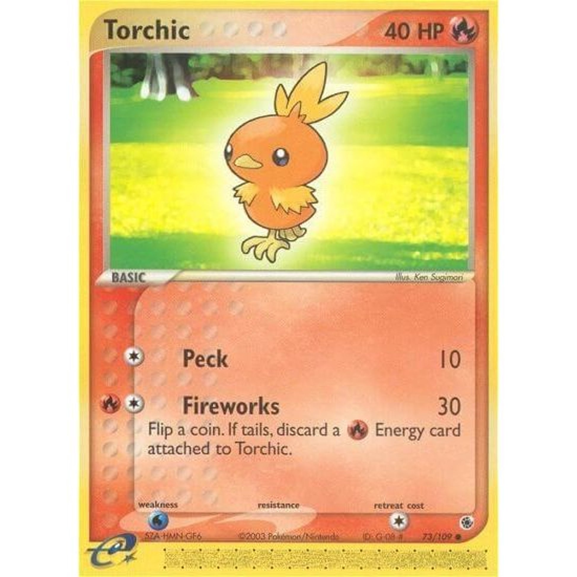 Image for Torchic (73/109) (RS) - Pokemon