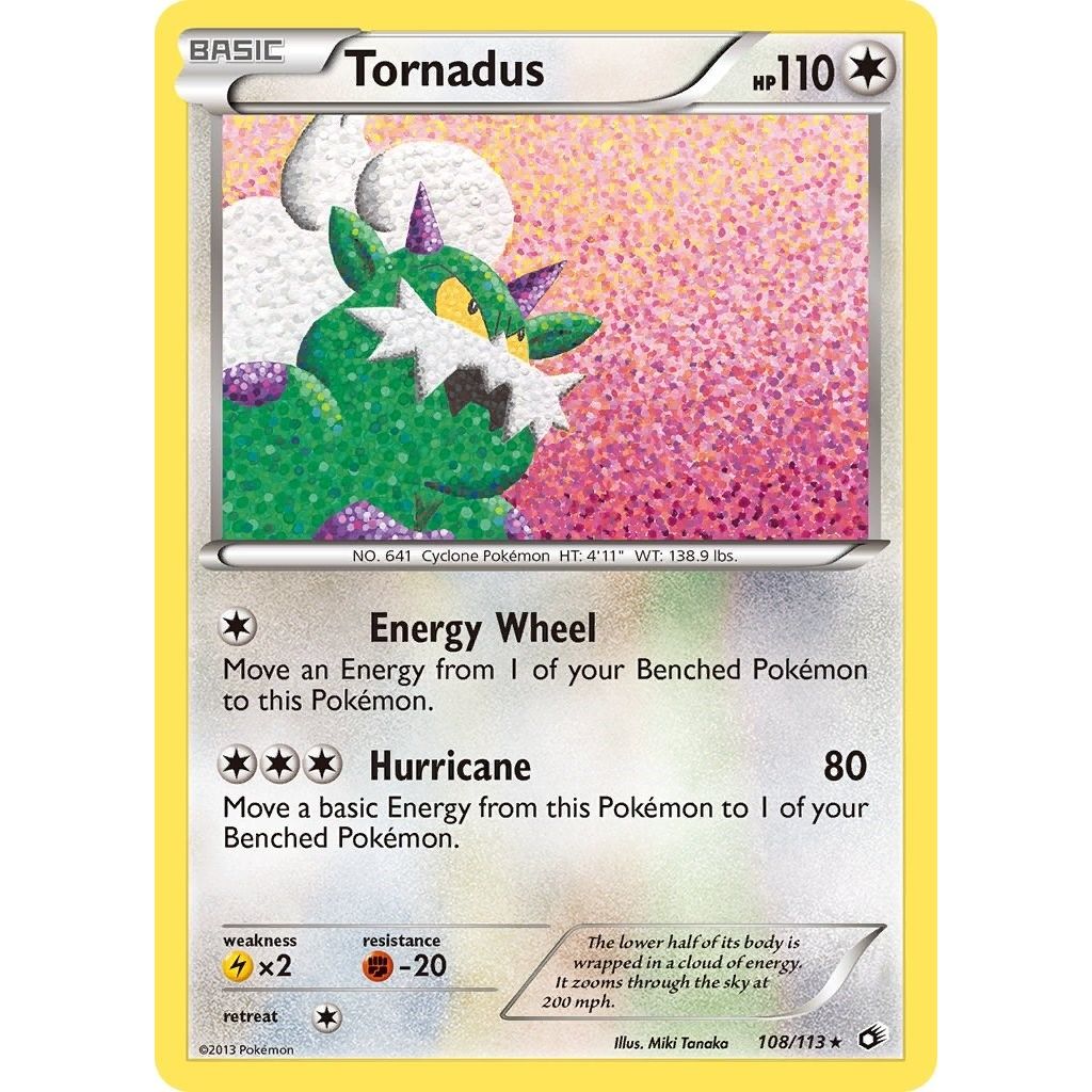 Image for Tornadus (108/113) (LTR) - Pokemon