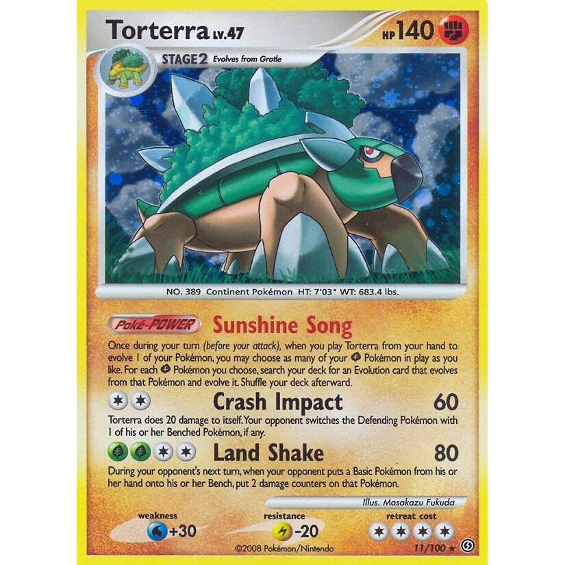 Image for Torterra (11/100) (SF) - Pokemon