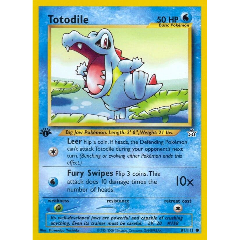 Image for Totodile (81) (081/111) (N1) - Pokemon