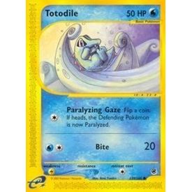 Image for Totodile (135) (135/165) (EX) - Pokemon