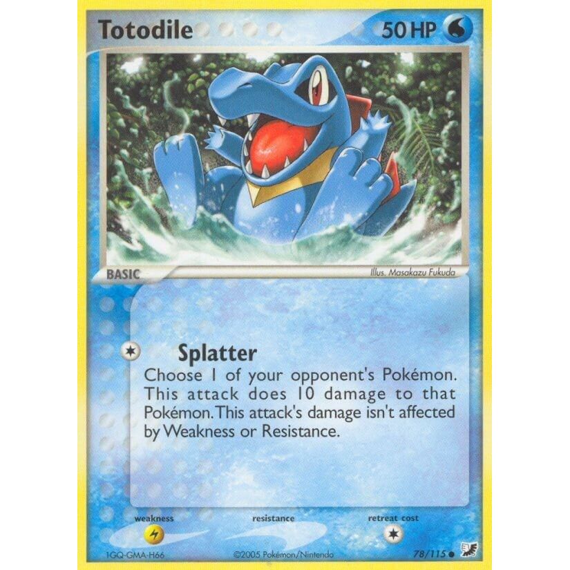 Image for Totodile (78/115) (UF) - Pokemon