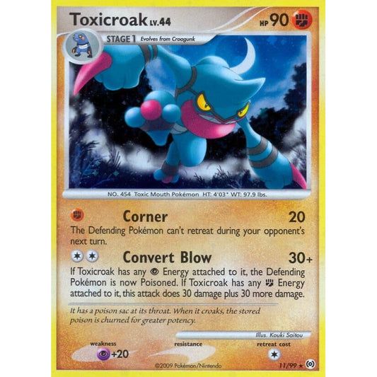 Image for Toxicroak (11/99) (AR) - Pokemon
