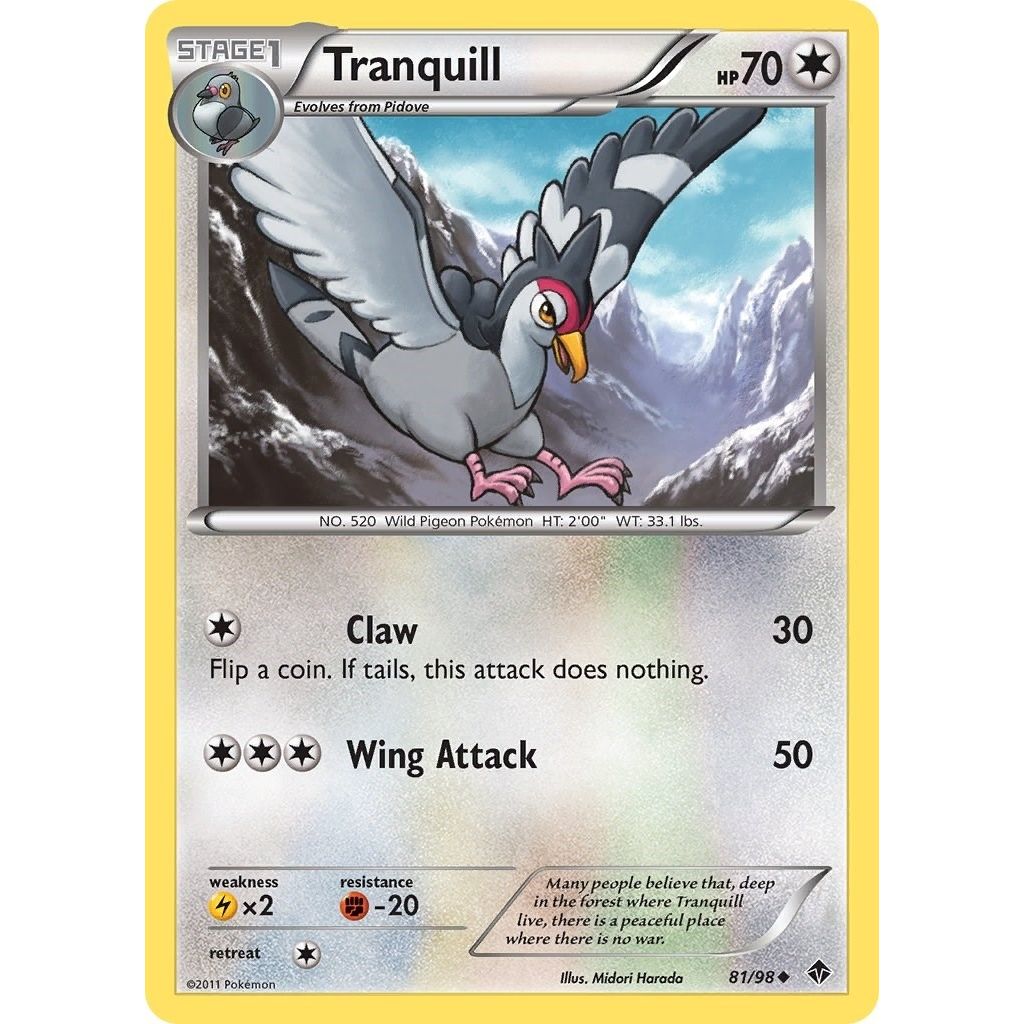 Image for Tranquill (81/98) (EPO) - Pokemon