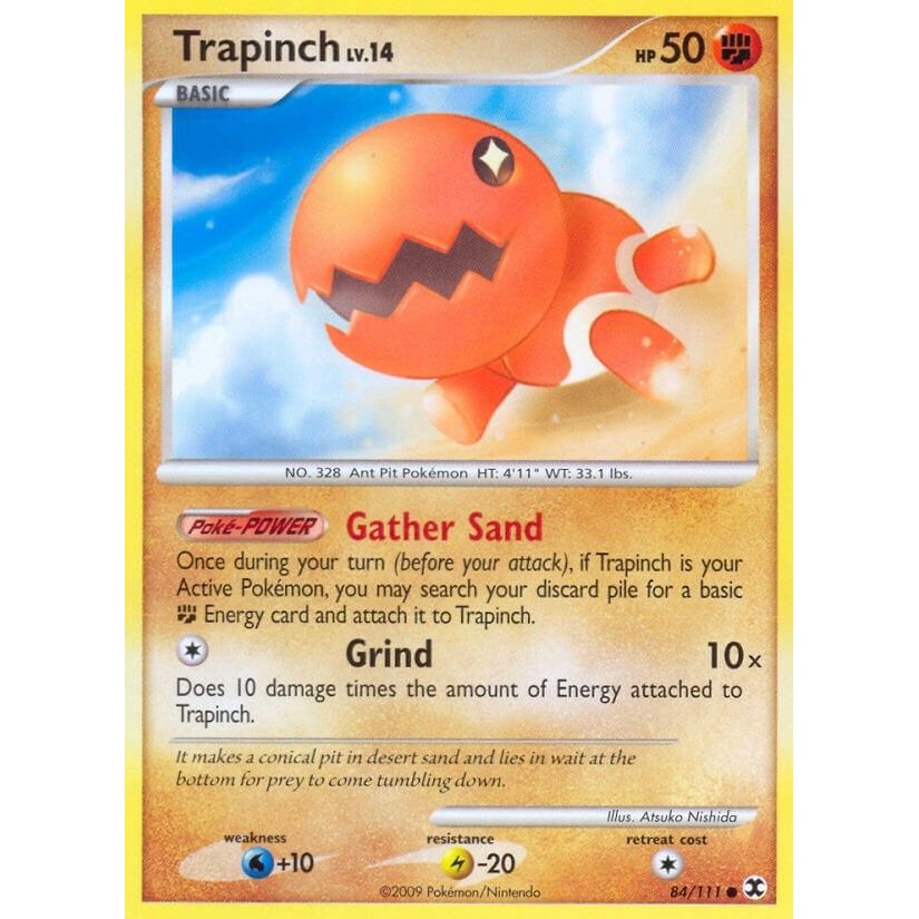 Image for Trapinch (84/111) (RR) - Pokemon