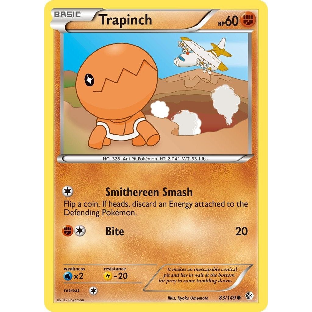 Image for Trapinch (83/149) (BCR) - Pokemon