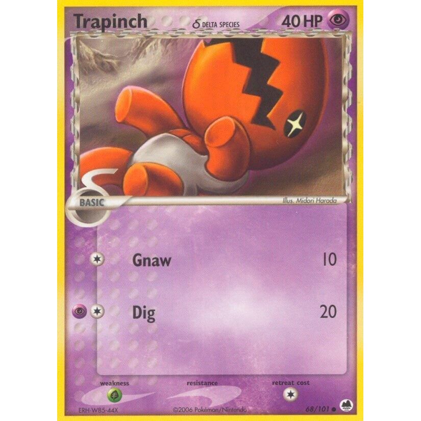 Image for Trapinch - 068/101 (Delta Species) (68/101) (DF) - Pokemon