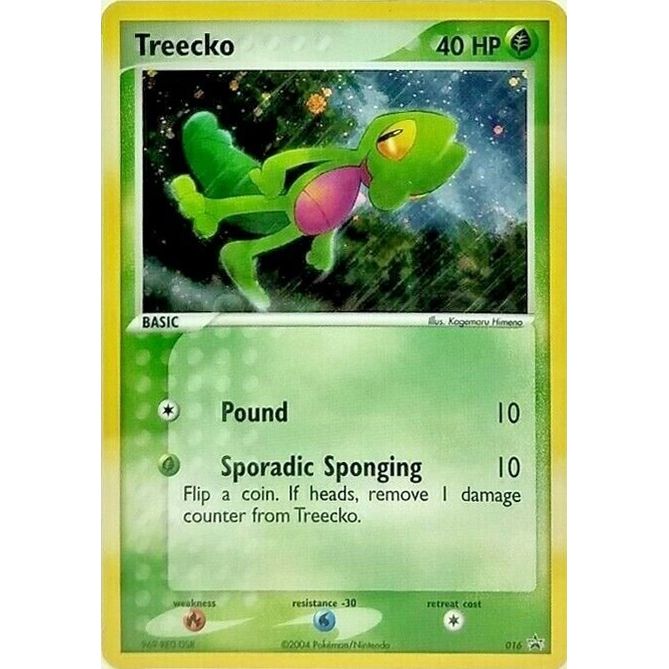 Image for Treecko - 016 (EX Deck Tin) (016) (PR) - Pokemon