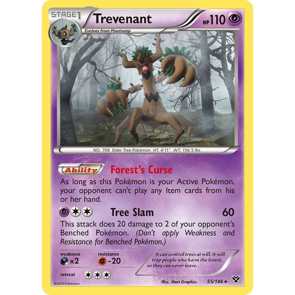Image for Trevenant (55/146) (XY) - Pokemon