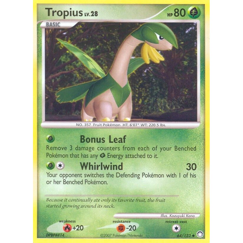 Image for Tropius (64/123) (MT) - Pokemon