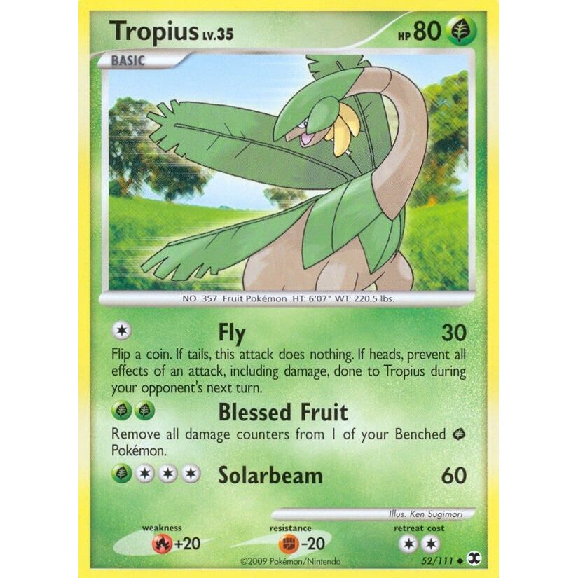 Image for Tropius (52/111) (RR) - Pokemon