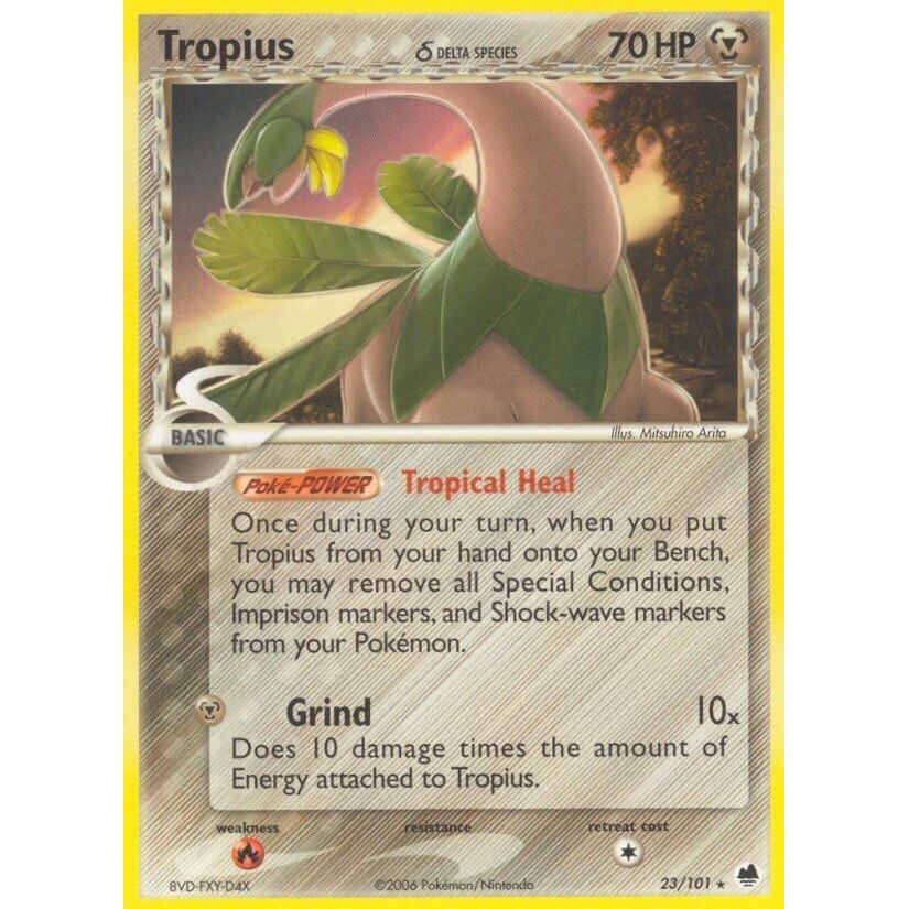 Image for Tropius (Delta Species) (23/101) (DF) - Pokemon