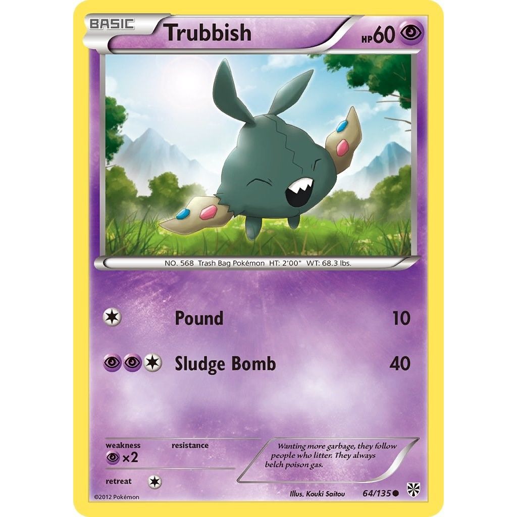 Image for Trubbish (64) (64/135) (PLS) - Pokemon