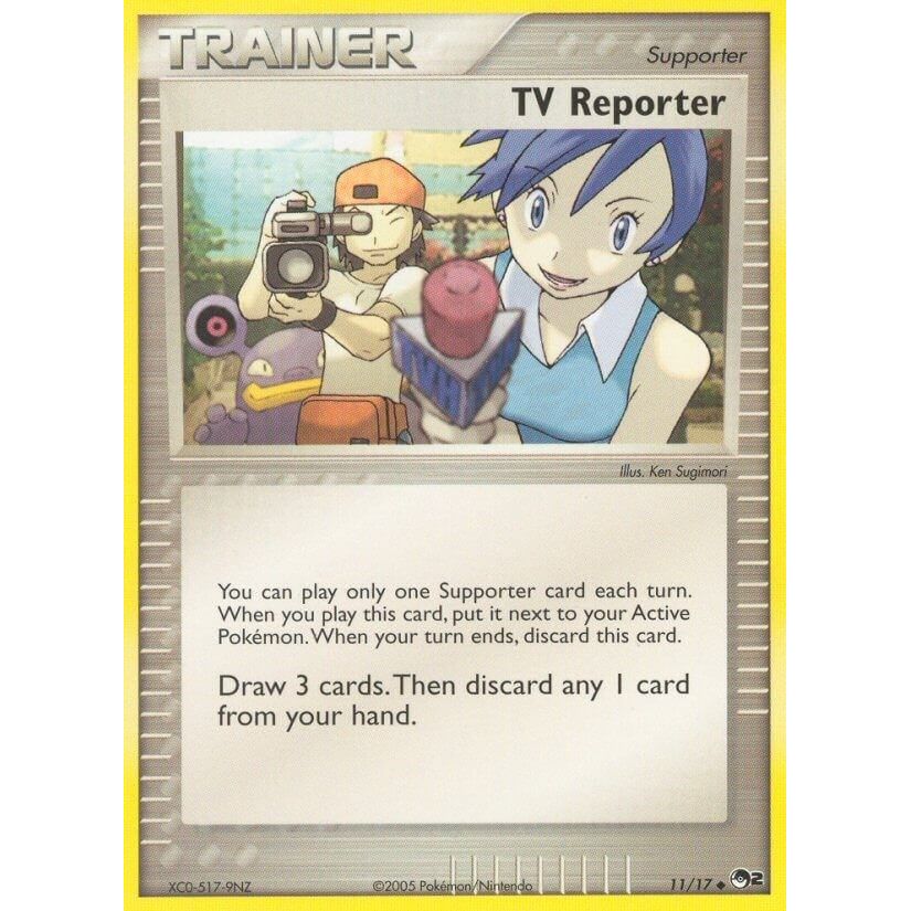 Image for TV Reporter (011/017) (POP) - Pokemon