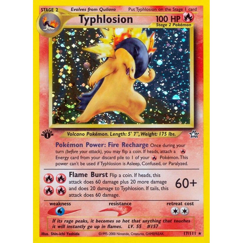 Image for Typhlosion (17) (017/111) (N1) - Pokemon