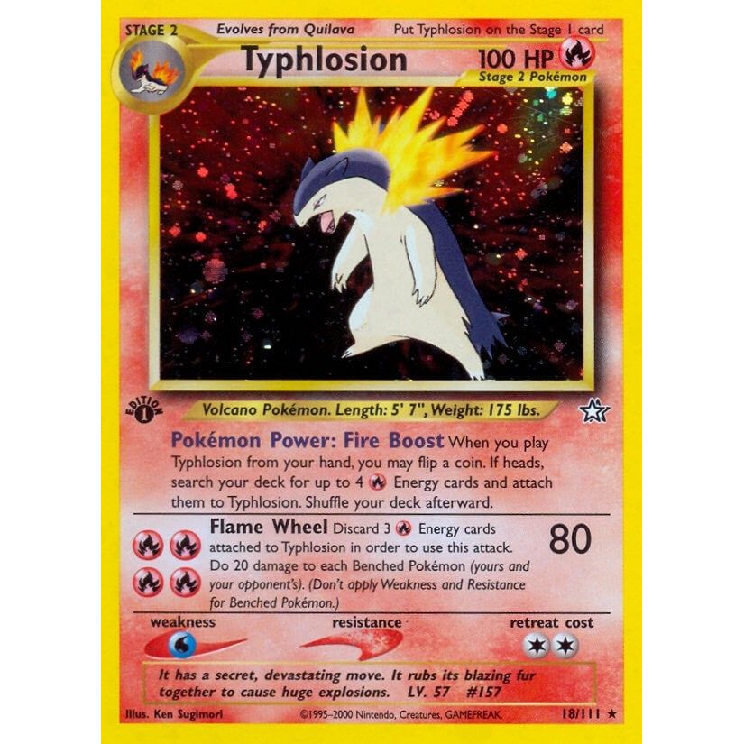 Image for Typhlosion (18) (018/111) (N1) - Pokemon