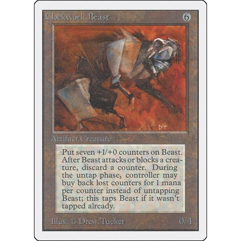Image for Clockwork Beast (2ED) - Magic: The Gathering