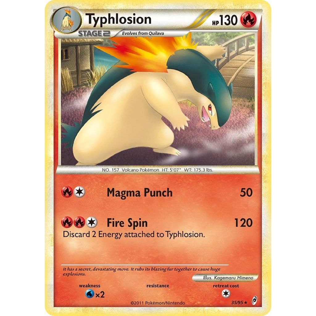 Image for Typhlosion (35/95) (CL) - Pokemon