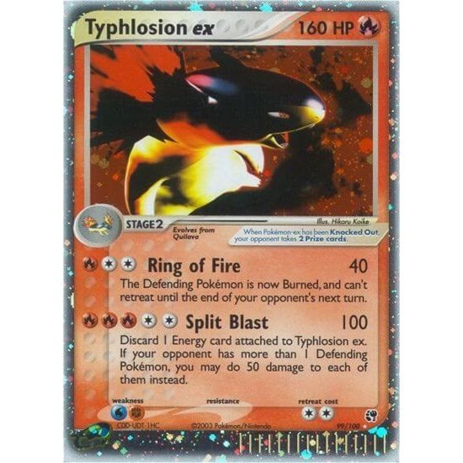 Image for Typhlosion ex (99/100) (SS) - Pokemon