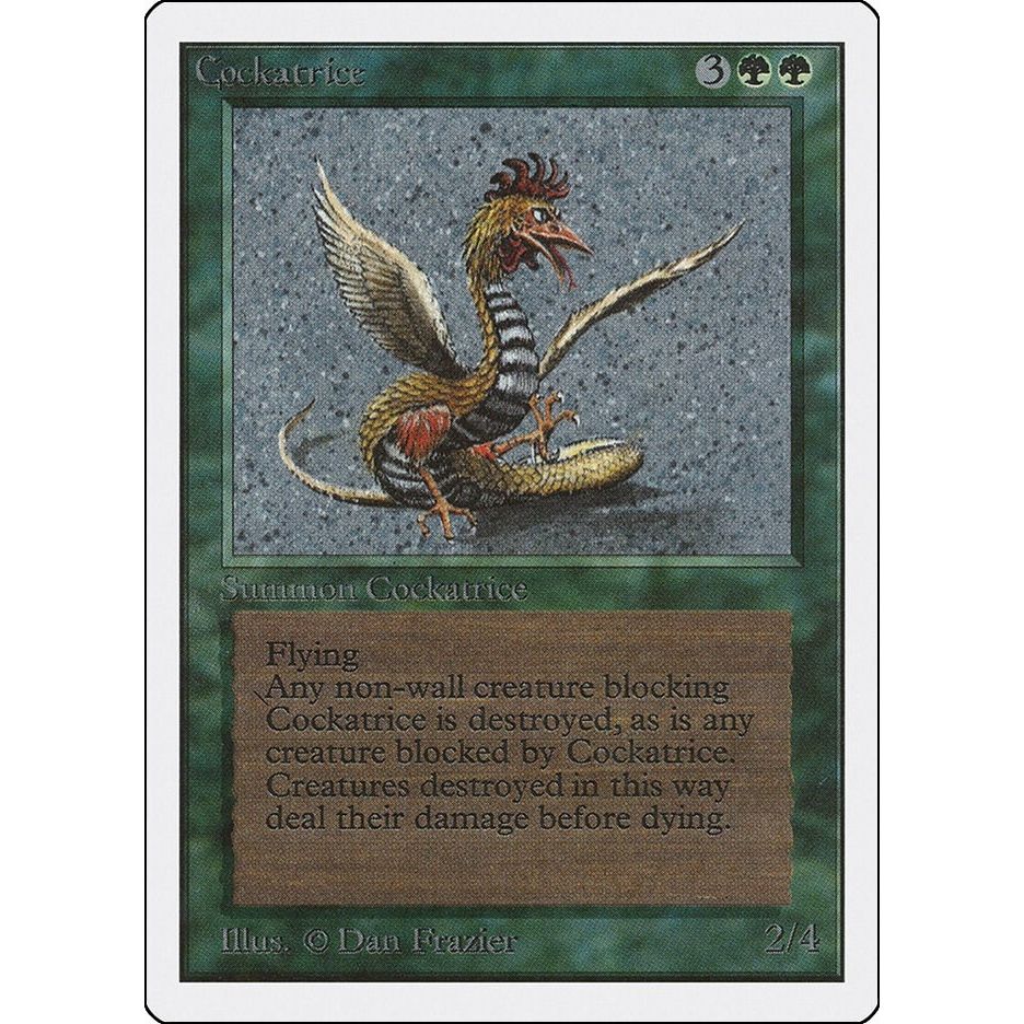 Image for Cockatrice (2ED) - Magic: The Gathering