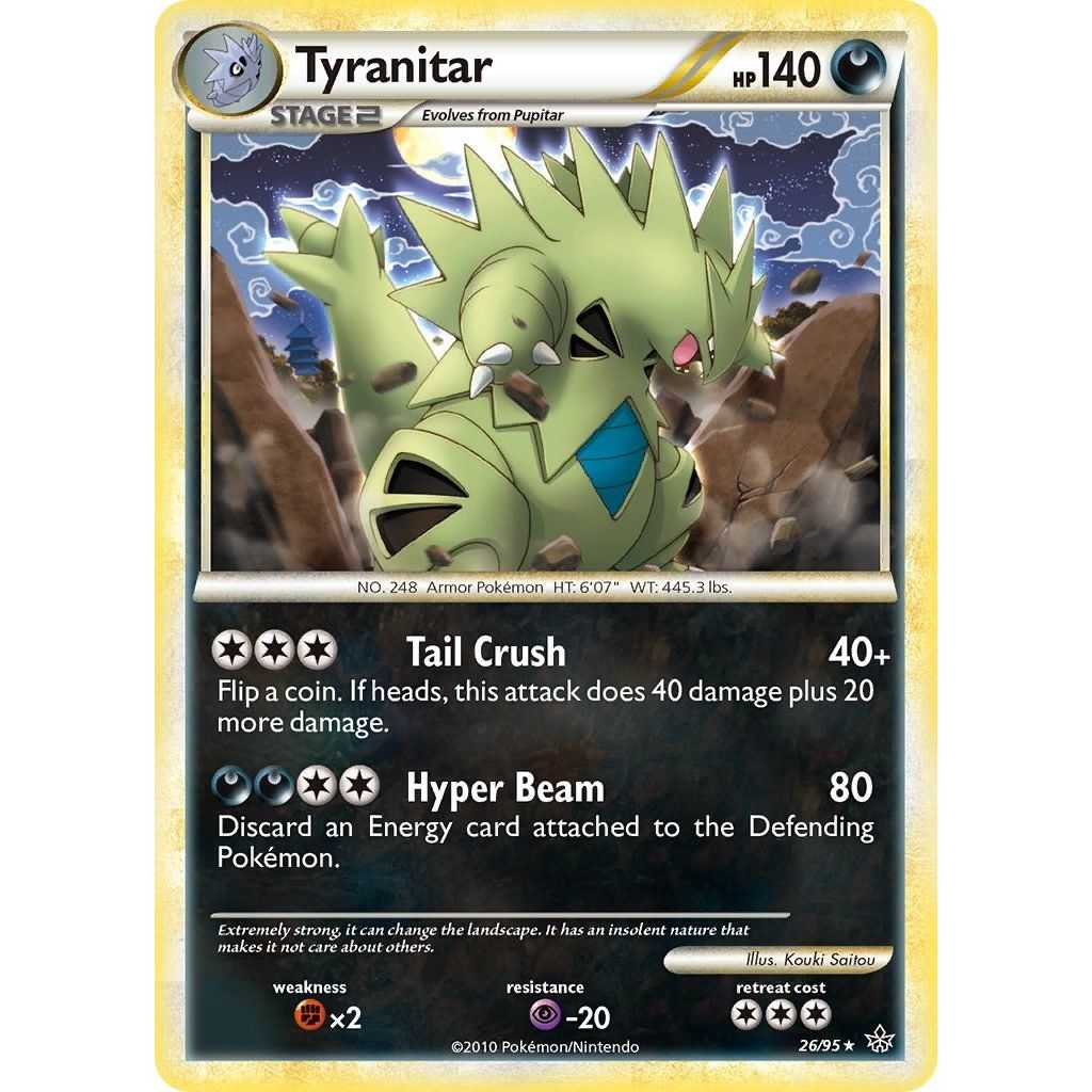 Image for Tyranitar (26/95) (UL) - Pokemon