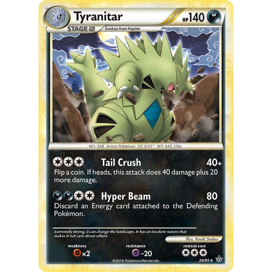 Image for Tyranitar (26/95) (UL) - Pokemon