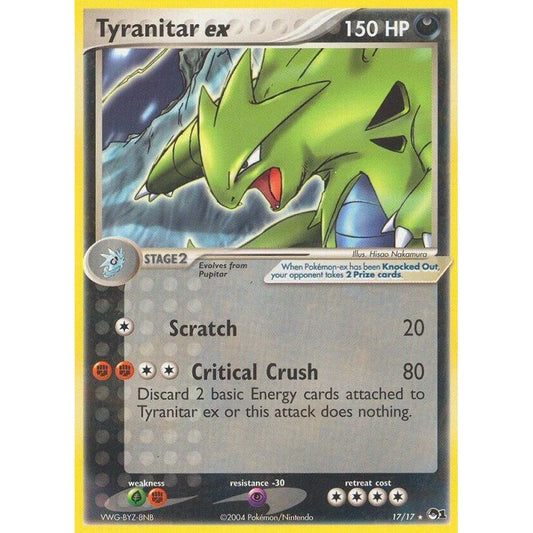 Image for Tyranitar ex (Holo) (017/017) (POP) - Pokemon