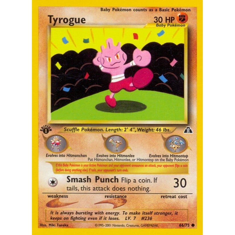 Image for Tyrogue (66/75) (N2) - Pokemon