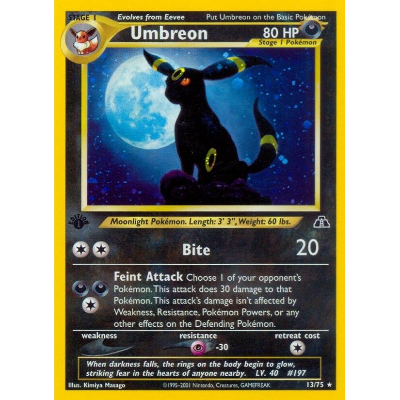 Image for Umbreon (13) (13/75) (N2) - Pokemon