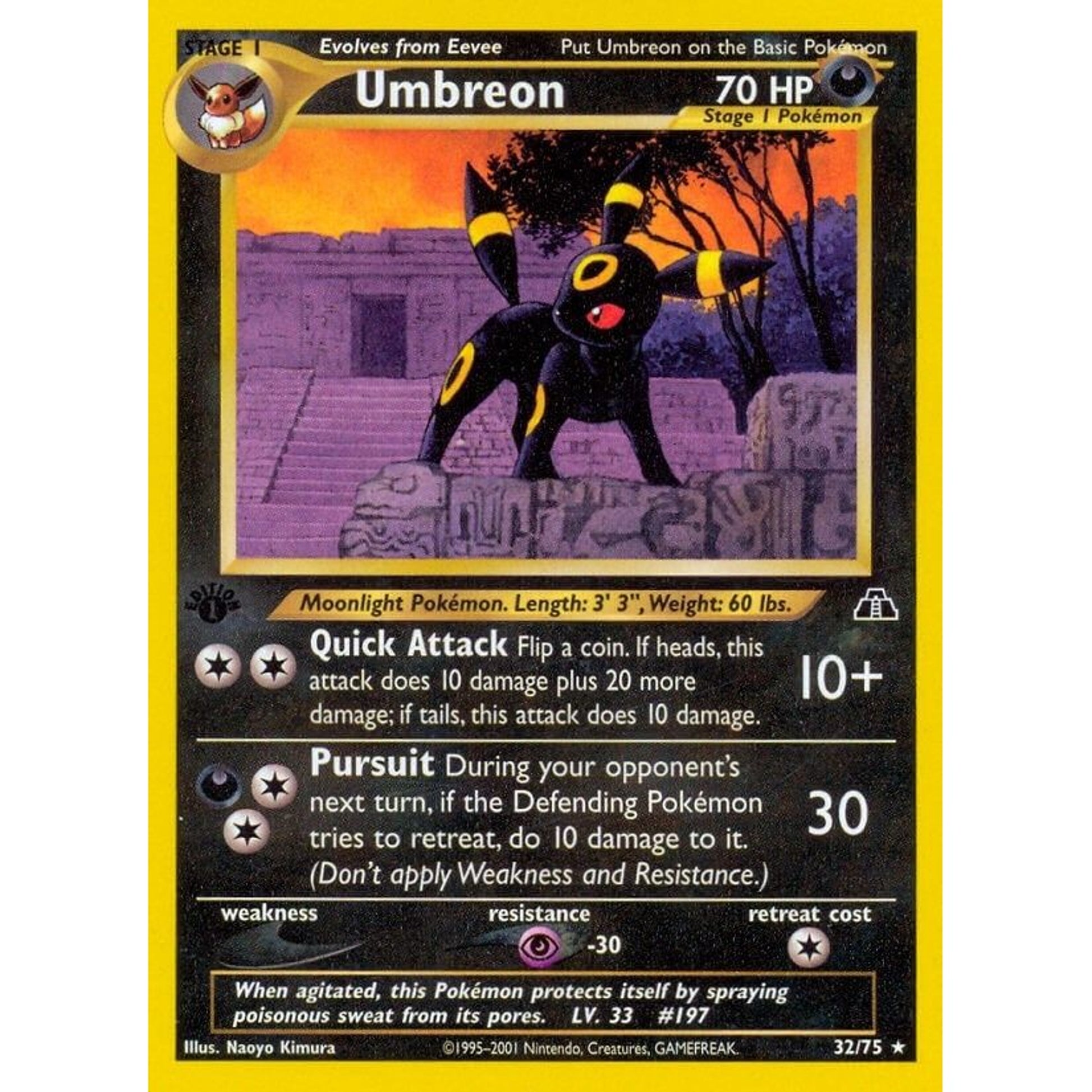 Image for Umbreon (32) (32/75) (N2) - Pokemon