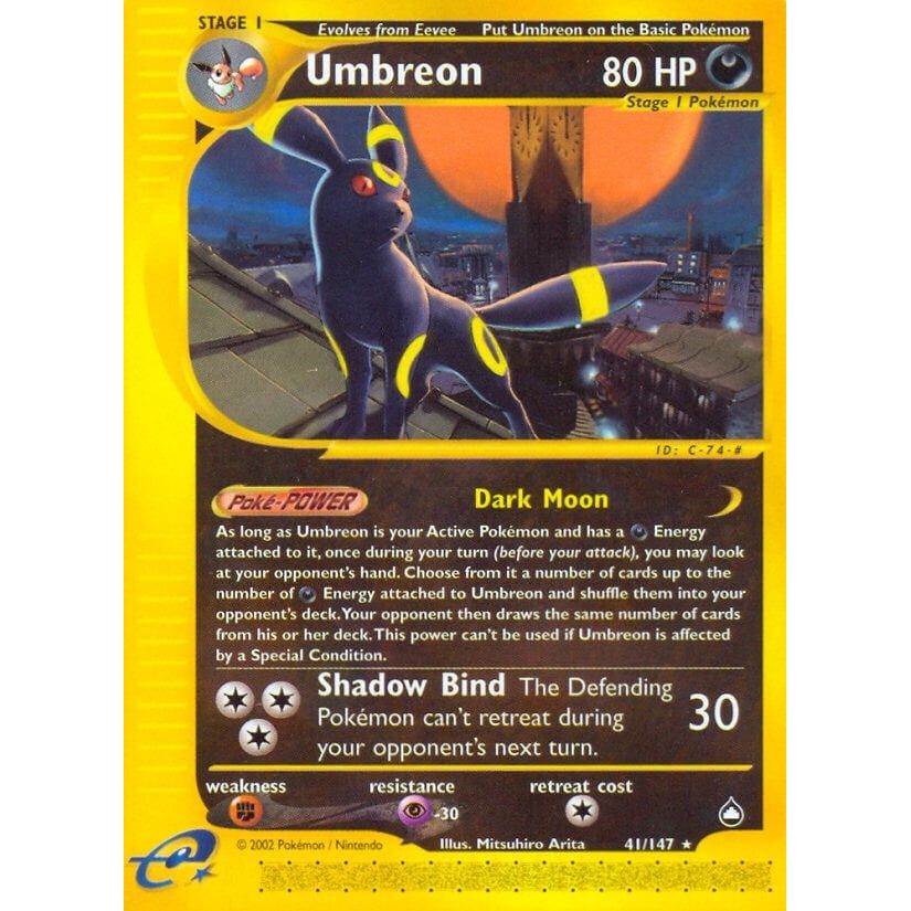 Image for Umbreon (041/147) (AQ) - Pokemon