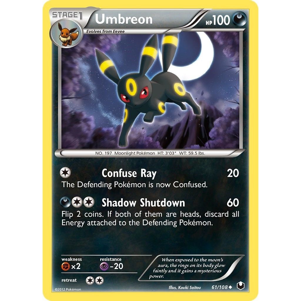 Image for Umbreon (61) (61/108) (DEX) - Pokemon