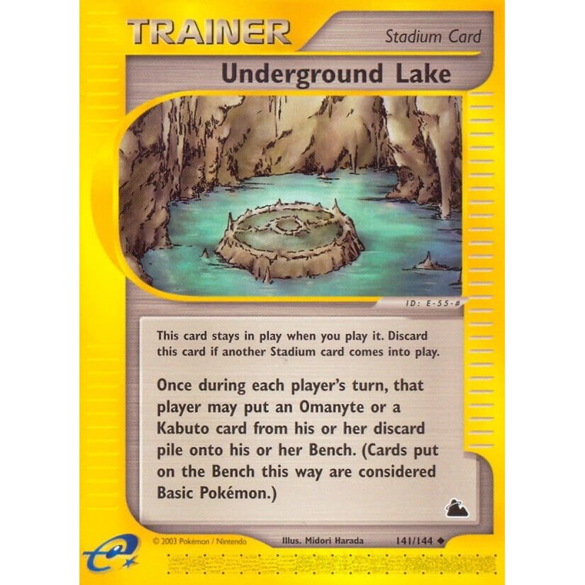 Image for Underground Lake (141/144) (SK) - Pokemon