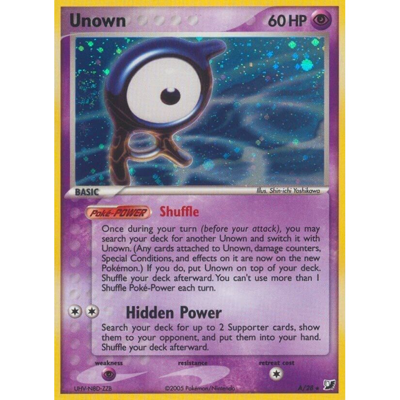 Image for Unown (A) (A/28) (UF) - Pokemon