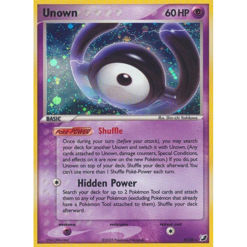 Image for Unown (H) (H/28) (UF) - Pokemon