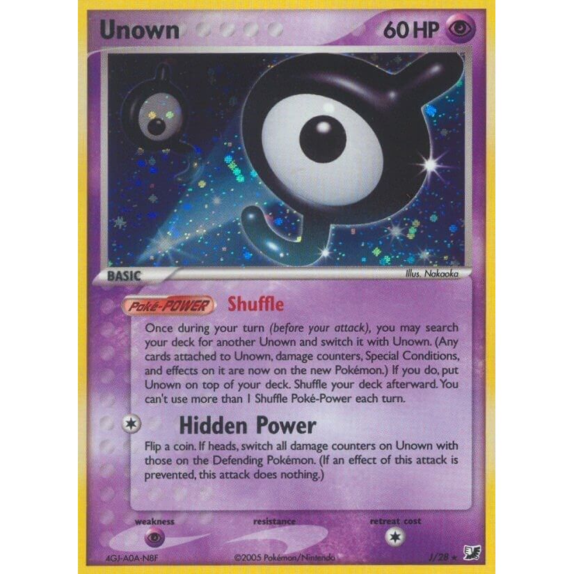 Image for Unown (J) (J/28) (UF) - Pokemon