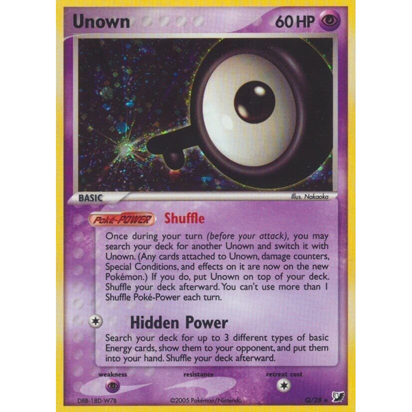 Image for Unown (Q) (Q/28) (UF) - Pokemon