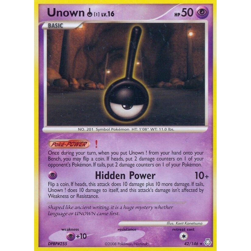 Image for Unown (!) (42/146) (LA) - Pokemon