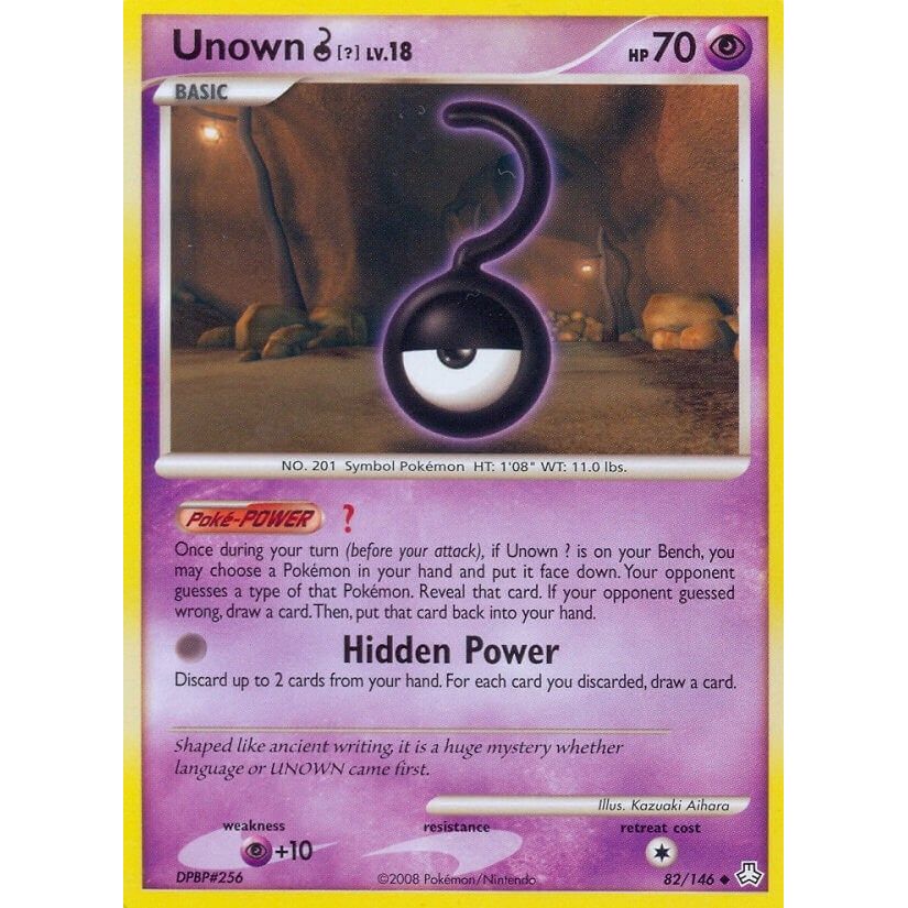 Image for Unown (?) (82/146) (LA) - Pokemon