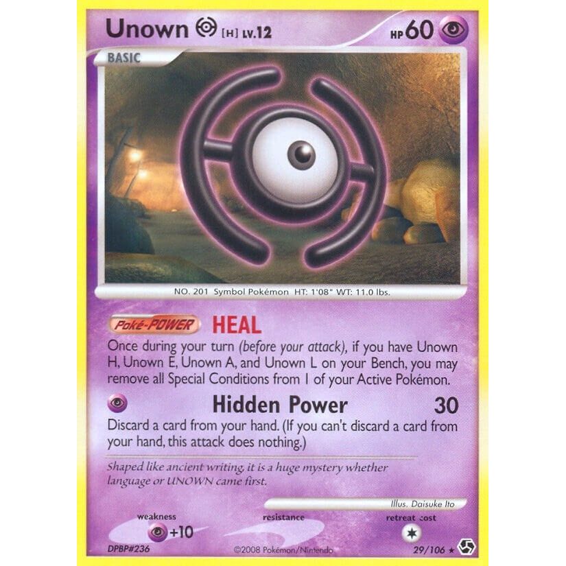 Image for Unown [H] (29/106) (GE) - Pokemon