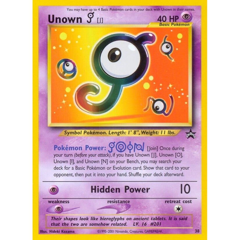 Image for Unown [J] (38/53) (PR) - Pokemon