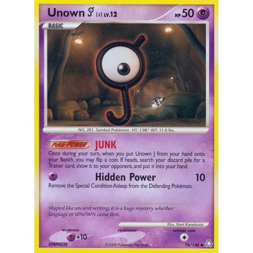 Image for Unown (J) (76/146) (LA) - Pokemon